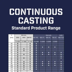 Download Continuous Casting Product Range (EN)